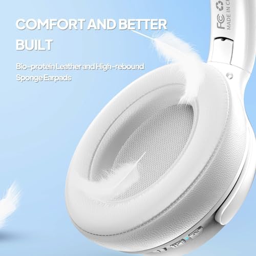 Experience Unmatched Sound with Our Over-Ear Bluetooth Headphones Featuring 30-Hour Battery Life | Hi-Fi Audio & Noise Isolation for Ultimate Focus | Versatile Wireless & Wired Use for Studying, Working, Sports, and Entertainment | Sleek Black Design Perfect for Every Lifestyle