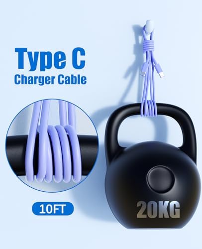 Ultra-Fast 40 W Dual-Port USB-C Charger with 4 Premium 6 FT Cables | Perfect for i Phone 16/15 Pro Max, i Pad Pro & Samsung S24 | Compact, Travel-Ready Design for Effortless Charging | Experience Rapid Power Delivery & Versatile Compatibility for All Devices