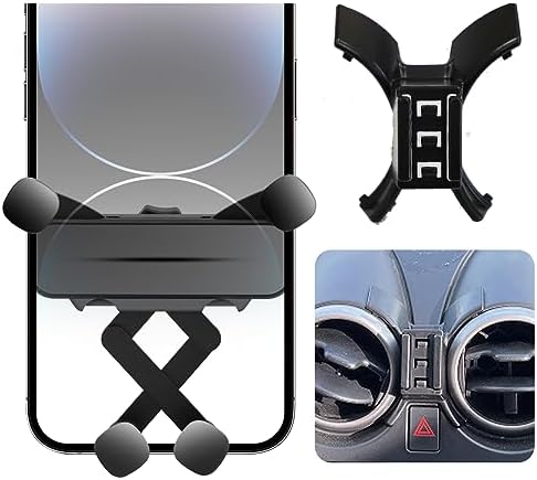 Nissan Rogue 8-Inch Touchscreen Car Phone Holder | Hands-Free Auto Lock Mount for 2021-2025 Models | Secure Smartphone Cradle for Safe Driving | Easy Tool-Free Installation | Enhance Navigation & Connectivity While You Drive