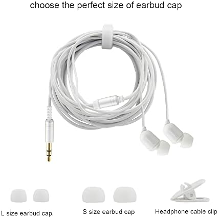 YOCUNKER Premium 3.5 mm Wired Earbuds with Extended 3-Meter Cable – Lightweight In-Ear Design for Superior Sound Quality – Compatible with Smartphones, Tablets, Laptops & TVs – Enjoy Freedom of Movement for an Immersive Listening Experience – Ideal for Music Lovers Seeking Pure Audio Without Microphone – Upgrade Your Sound Game Today!