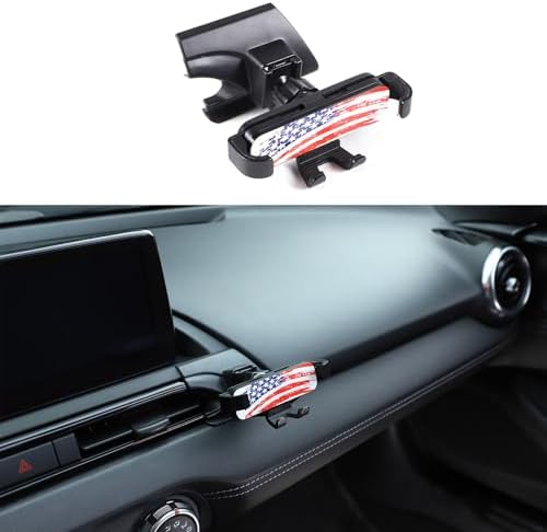 Mazda MX-5 ND 2016-2024 Air Vent Phone Holder Mount – Universal Smartphone Car Mount for Hands-Free Navigation and Communication, Quick Install, 360-Degree Adjustable Viewing Angle, Essential Driving Accessory for Enhanced Safety and Convenience