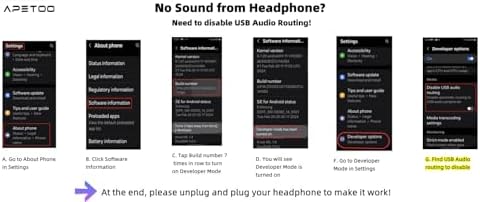 Magnetic USB C Earbuds for Samsung Galaxy S24 Ultra, S23 FE, S22, S21, A54, A53 & i Phone 16, 15 Pro Max – Noise Isolating Wired Headphones with Microphone and Volume Control for Enhanced Audio Experience – Perfect for Music Lovers and Professionals