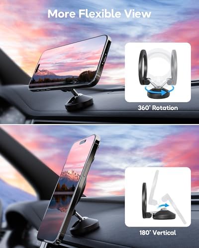 Elevate Your Drive with the NTMY CD Slot Phone Mount – One-Hand Operation, Universal Compatibility for i Phone & Android, Hands-Free Access for Navigation & Calls, Durable Design with 360-Degree Rotation, Perfect Car Accessory for Safer Driving Experience