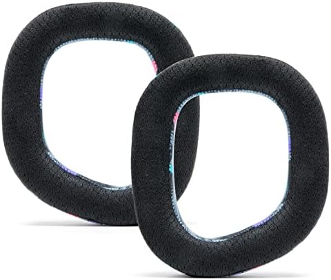 Ultimate Comfort Cooling Gel Earpads for Corsair HS80 Headsets – Wicked Cushions 90’s Black Replacement Ear Cushions for Enhanced Sound Isolation and Long-Lasting Gaming Performance – Perfect for Extended Play and Immersive Audio Experience