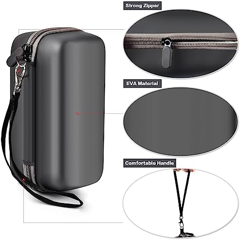 Casmilee Premium Hard Shell Power Bank Case for Anker 737/735/736/717 USB-C Chargers – Compact & Stylish Travel Organizer for Ga N Prime Nano II AC Adapter – Efficient Foldable Design for On-the-Go Charging Solutions