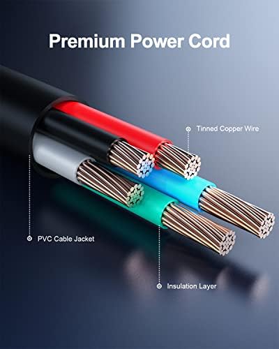 LG Gram 65 W USB-C Fast Charger | UL Certified Power Adapter for 14-17 Series Laptops | Enhanced Safety & Compatibility | Reliable Charging Cord with 30-Day Guarantee | Efficient Power Supply for LG Gram 14 Z90 Q, 15 Z90 Q, 16 T90 P, 17 Z95 P & More | Support for 45 W Devices | 24/7 Email Assistance