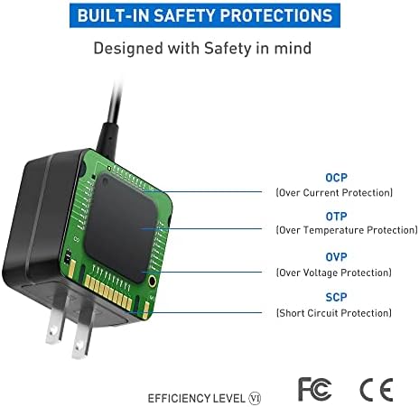 High-Performance KFD 15 V AC Adapter for Creative Sound Blaster Roar 1 & 2 – UL Listed Bluetooth Speaker Charger for SB-ROAR2, SB-ROAR2-WH, SB-ROAR2-BK, SR20 & SR20 A – Fast, Reliable Power Supply for Unmatched Audio Quality and Portability – Essential Accessory for Elevated Sound Experiences