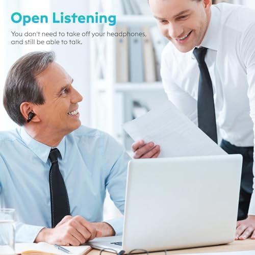 Revolutionary Open Ear Clip-On Bluetooth Earbuds – Perfectly Engineered Waterproof Sports Headphones with 30-Hour Playtime and LED Battery Indicator – Tailored for Glasses Wearers and Fitness Aficionados – Transform Your Outdoor Activities with Unmatched Sound Clarity and Comfort