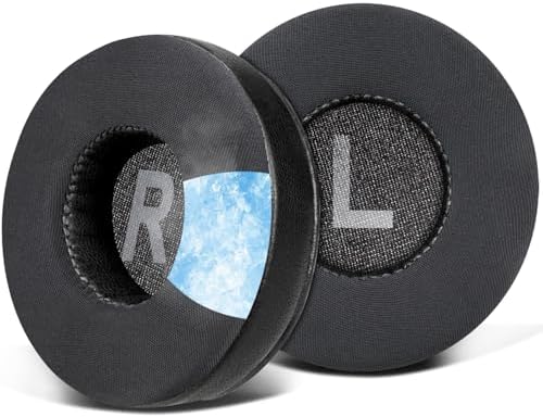 Upgrade Your Logitech Headphones with SOULWIT Cooling Gel Earpads – Enhanced Noise-Isolating Foam Cushions for H390, H600, H609, H760 – Thick, Comfortable Replacement Ear Pads for an Immersive Audio Experience – White Design for a Fresh Feel