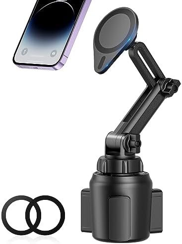 Transform Your Driving Experience with the SUPERONE 2025 Mag Safe Cup Holder Charger – 15 W Fast Charging Solution for i Phone 16, 15, 14, 13, 12 Pro Max, Plus, and Mini – Features Adjustable Gooseneck for Optimal Viewing and Stability – Perfect Accessory for On-the-Go Professionals and Tech Enthusiasts. Effortlessly power your devices while navigating with hands-free convenience. This innovative cup holder mount ensures a secure fit in standard cup holders while providing rapid 15 W charging for your latest i Phone models. Designed for maximum compatibility, the adjustable gooseneck allows you to customize the angle for easy access, making it ideal for GPS navigation or hands-free calls. Crafted from durable materials, the SUPERONE charger is built to endure daily use while maintaining sleek aesthetics. Experience ultimate convenience and stay connected on the road with this cutting-edge charging solution that blends practicality with modern design. Perfect for tech-savvy users looking for reliable performance and efficiency in their automobile accessories.