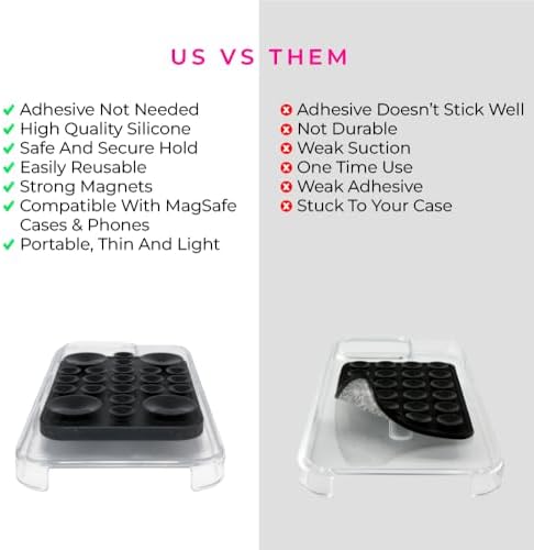 Revolutionary Magnetic Suction Phone Mount for Seamless Content Creation and Fitness | The Clingy Thingy – Mag Safe Compatible Holder for i Phone 16/15/14/13/12 in Elegant White/Green – Experience Unmatched Hands-Free Versatility with Superior Grip and Ultra-Portable Design