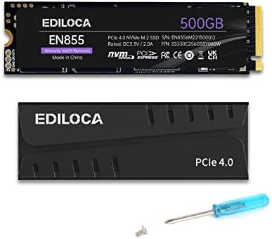 Unleash Blazing Performance with the EN600 PRO 256 GB NVMe SSD – Lightning-Fast 3200 MB/s Speeds for Gamers & Creators, PCIe 3.0 Gen 3 x4 M.2 2280 Internal Drive with Advanced SLC Cache and 3 D NAND TLC, Equipped with Graphene Cooling Sticker for Optimal Durability and Compatibility with PCs, Desktops, and Laptops – Elevate Your Storage Experience Now!