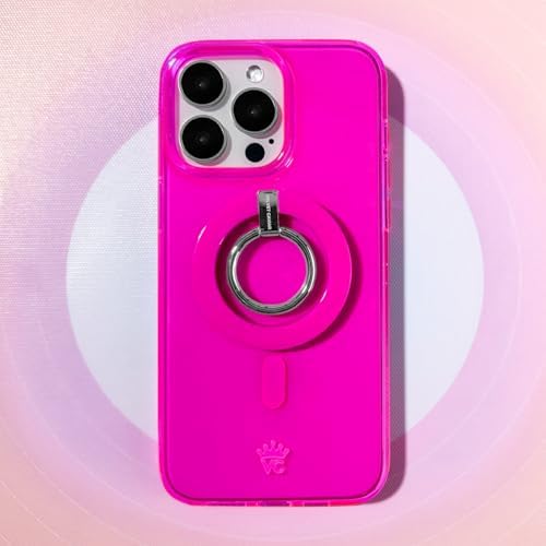 Transform Your i Phone 16, 15, 14, 13, 12 with VELVET CAVIAR’s Amethyst Purple Leopard Mag Safe-Compatible Grip – Stylish Magnetic Ring Holder & Adjustable Stand for Effortless Hands-Free Viewing, Secure Texting, and Enhanced Usability – Elevate Your Mobile Experience with Durable, Lightweight, and Customizable Accessory
