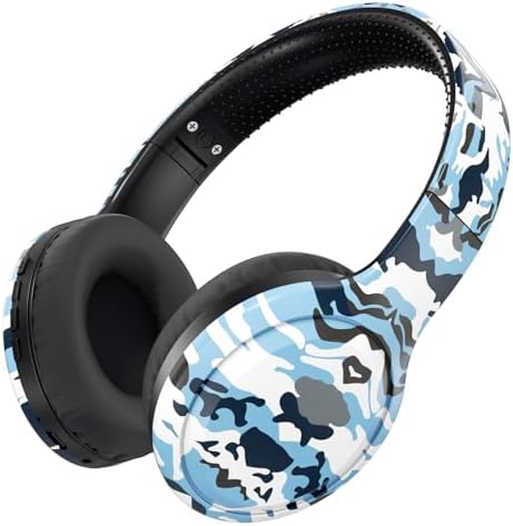 Advanced Bluetooth 5.3 Over-Ear Kids Headphones – Foldable Wireless Design with HD Sound, Built-In Microphone, and Safe Volume Control for Music, Gaming, and Movies – Universal Compatibility with Smartphones & Tablets (Black)