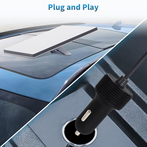 Starlink Mini 3-in-1 Waterproof Power Cable – 10 FT Versatile 12 V-24 V Car Charger & USB C/DC Adapter for Reliable Outdoor Connectivity – Enhanced Durability & Speed for Starlink Mini Accessories