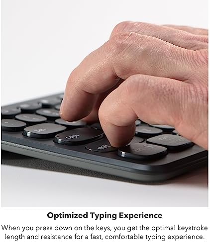 Transform Your Typing Experience with the ZAGG Pro Keyboard 12 – Compact Wireless Charging Multi-Device Keyboard for Windows, mac OS, Android & More – Ergonomically Designed for Comfort & Productivity – Effortless Device Switching for Modern Multitaskers