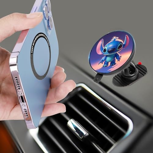 Elevate Your Driving Experience with the 15 W Mag Safe Magnetic Car Wireless Charger – 360-Degree Rotating Phone Holder for i Phone 14, 15 & 16 Pro – Effortless Installation on Dashboard or Vent for Ultimate Convenience and Fast Charging