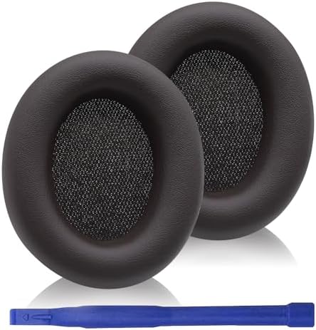 Elevate Your Beats Studio Pro Wireless Headphones with Premium Cooling Gel Replacement Earpads – Soft Protein Leather & Adaptive High-Density Memory Foam for Unmatched Comfort and Sound Isolation – Innovative Design in Sleek Black for Extended Wear Performance