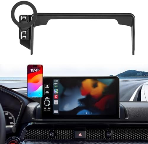 Hesanzol Magnetic Car Phone Mount for Honda CR-V (2017-2022) – Ultimate 5/7-Inch Touchscreen Holder for Effortless Navigation Access and Hands-Free Communication – Must-Have Driving Companion for Enhanced Safety and Convenience