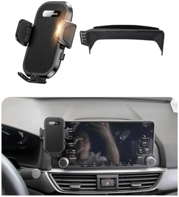 Premium Adjustable Car Phone Holder for Honda Accord 2013-2017 – 360-Degree Rotating Cradle for 4-7 Inch Smartphones, Enhanced Safety and Hands-Free Navigation, Custom Fit Auto Accessory for Seamless Driving Experience