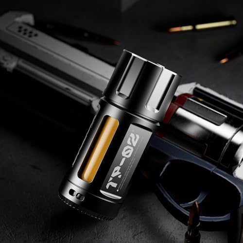 Revolutionary 20 W Portable Charger – 5000 m Ah Compact Power Bank with Unique Revolver-Style Design for i Phone 16/15 & Samsung S24 – Sleek Metal Cylinder in Luxurious Gold – Perfect Travel Companion with Enhanced Safety Features – Lightweight, Stylish, and Reliable Charging Solution – Backed by 2-Year Warranty for Ultimate Peace of Mind