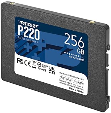 Patriot Memory P220 128 GB SATA III 2.5″ Internal SSD – Blazing Fast Solid State Drive for Enhanced Performance & Reliability – Upgrade Your Storage Today!