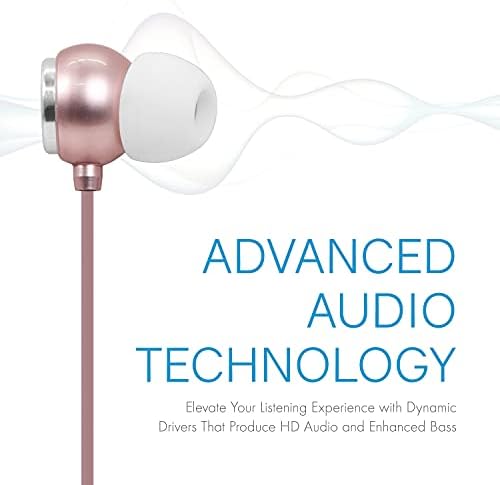 Premium Lightning Earbuds – Apple MFi Certified In-Ear Headphones with Enhanced Bass, Built-In Microphone for Hands-Free Calling, and Track Controls – Vibrant Red for Ultimate Style and Compatibility