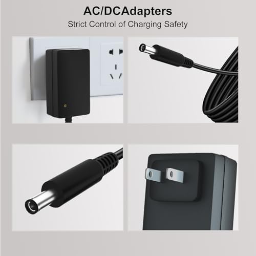 Ultra-Fast 24 V Hypervolt Charger for Hyperice Massage Guns – Lightweight AC/DC Power Adapter for HPI5300000100 & 42000 038-00 Models, Durable Design to Optimize Recovery & Relaxation Sessions