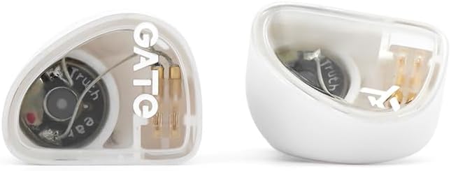 Experience Unmatched Audio Clarity with Fanmusic TRUTHEAR GATE Dynamic Driver In-Ear Headphones – Sleek Black Design, Detachable 0.78 mm 2-Pin Cable, and Integrated Microphone for Seamless Connectivity and Comfort, Perfect for Audiophiles and Everyday Listeners – Elevate Your Music Journey Today