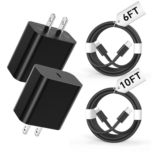 Elevate Your Charging Experience with the 4-Pack USB C Fast Charger Set – 20 W PD Wall Chargers with 6 FT & 10 FT USB C to Lightning Cables for i Phone Models 14/13/12/11/XS/XR/X/SE/8 – Sleek, Travel-Friendly Design for Rapid Power Delivery and Everyday Convenience