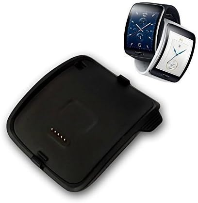 Kissmart Dual Charging Cradle Dock for Samsung Gear S R750 – Quick Charge Solution for Smartwatch Enthusiasts – Reliable, Compact, and Durable Accessory (2 Pack)