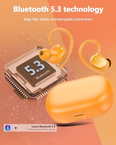 Transform Your Audio Experience with Cutting-Edge Bluetooth 5.4 Wireless Earbuds – Hi-Fi Stereo Sound with Advanced ENC Noise Cancellation – IP7 Waterproof for Ultimate Durability – 68-Hour Battery Life with Dual LED Display for Real-Time Monitoring – Perfect for Active Lifestyles and Everyday Connectivity