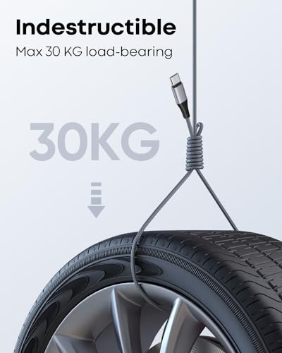 Experience the Ultimate Charging Freedom with Our 20 FT USB C to USB C Cable – Fast 60 W Power Delivery for Galaxy, Mac Book, i Pad Pro, and More – Durable Nylon Braided Design for Maximum Longevity and Enhanced Compatibility – Perfect for Gaming, Streaming, and Multi-Device Use – Effortless Connectivity Anywhere, Anytime!