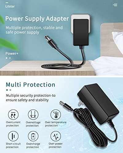 Versatile 5 V 2 A AC Power Supply Charger with 11 Interchangeable DC Plugs – Efficient Switching Adapter Designed for Comprehensive Device Compatibility and Optimal Performance – Ideal for Electronics Requiring 300 m A to 2000 m A Power Supply Solutions