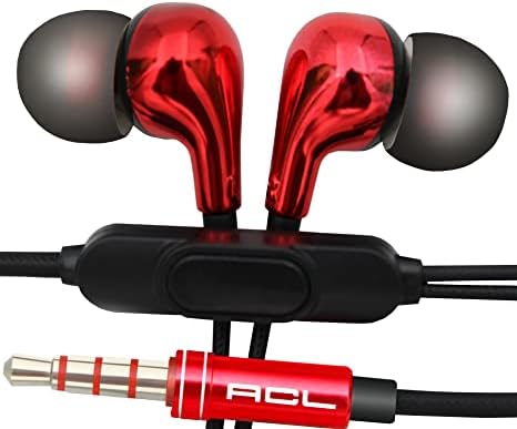 Dynamic 3-Pack In-Ear Headphones with Microphone: Premium Wired Earbuds in Stylish Black, Bold Red, and Vibrant Blue for i OS & Android Devices, Laptops, and Gaming – Exceptional Sound Quality, Comfort, and Versatile Use for On-the-Go Audio Enthusiasts
