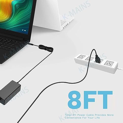 K-Mains 65 W Universal Power Supply Charger for Dell D3100 Docking Station – Reliable High-Speed 4 K Display Link Performance for Enhanced Productivity and Seamless Connectivity