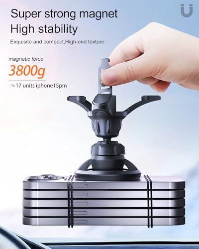 2024 Honda HR-V Magnetic Phone Holder | Secure & Stylish Universal Cell Phone Mount | Effortless Tool-Free Installation with Adjustable Angles | Ultimate Driving Companion for Enhanced Safety and Connectivity, Ideal for All Smartphones