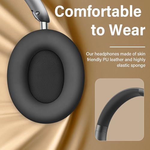 Purple Y05 Wireless Over-Ear Headphones – Unmatched 48-Hour Playtime, Premium Audio Performance, Travel-Friendly Foldable Design, Luxurious Soft Earpads for Ultimate Comfort – Versatile Compatibility & Enhanced Listening Experience