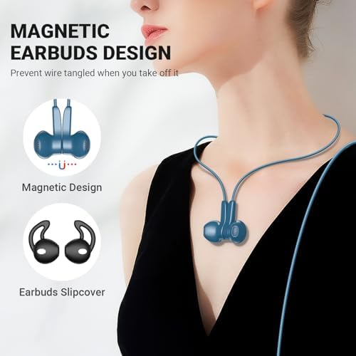 High-Performance USB C Headphones for Samsung S25 Ultra and i Phone 16 – Hi-Fi Stereo Wired Earbuds with Microphone and Volume Control, Magnetic Design for Tangle-Free Storage – Enhanced Compatibility with Galaxy Flip, Pixel 9, S24, S23 FE, and More