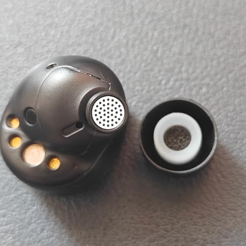 Ultimate Earbud Dust Protection Mesh Replacement Set for Sennheiser Momentum True Wireless 4/3 & Technics EAH-AZ80 – 10 Pack Silver Filters for Superior Sound Clarity, Easy Maintenance, and Enhanced Longevity Against Dust and Debris