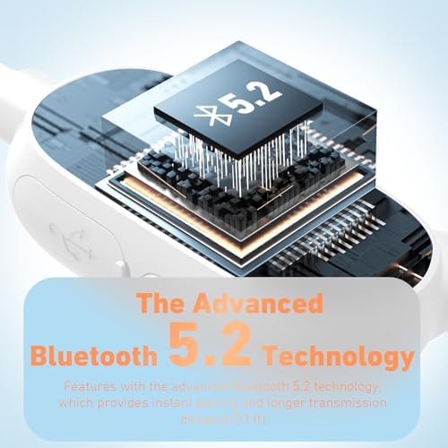 Revolutionary Bluetooth 5.2 Kids Headphones – Safe 85 d B Volume Limiting with Open Ear Design, IPX5 Waterproof for All Adventures, 20 Hours Playtime, Superior Stereo Sound with Built-in Mic – Perfect for School & Playtime in Chic Pink