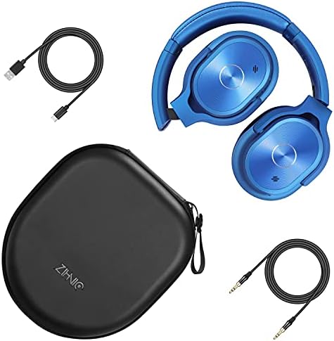 Unleash Immersive Sound Quality with ZIHNIC Rose Gold Bluetooth Headphones – 40-Hour Battery Life, Superior Noise Cancelling, and Plush Earpads for Ultimate Comfort – Perfect for Travel, Daily Commutes, and Home Listening – Seamless Device Pairing for Effortless Enjoyment