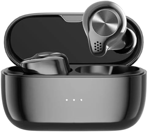 Lotus T1 Premium True Wireless Bluetooth Earbuds – Immerse Yourself in Deep Bass Sound with Ergonomic Comfort, Integrated Microphone for Clear Calls, and Waterproof Design for Active Lifestyles – Seamless Compatibility for All Devices