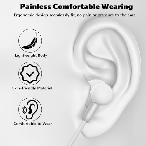 Premium USB C Noise-Canceling Earbuds with Microphone – Advanced In-Ear Headphones for i Pad A16, Galaxy Z Flip 7, Fold 6, S25, i Phone 16 Pro Max, Pixel 9 – Tangle-Resistant Magnetic Design for Exceptional Sound Clarity & Comfort – Ideal for Audiophiles Using i Phone & Android Devices