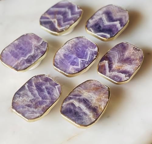 Transform Your Mobile Experience with CRYSTALFY White Clear Quartz Druzy Crystal Phone Grip – Versatile Kickstand & Unique Gemstone Top for i Phone, i Pad, Kindle & More – Handcrafted Natural Accessory with Enhanced Adhesion and Customizable Design – Perfect for Style, Functionality, and Gifting