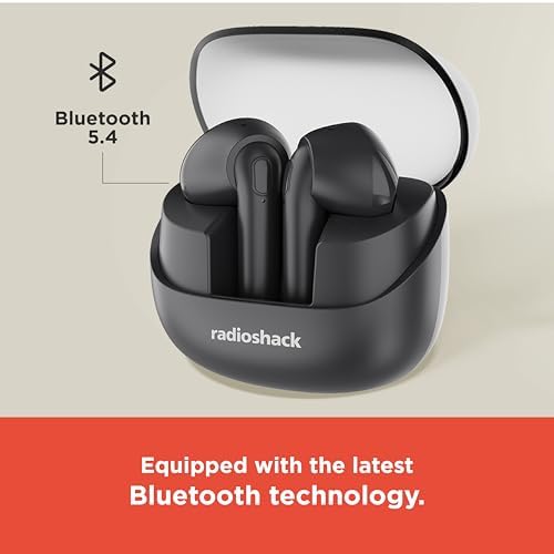 Experience Premium Audio with Radio Shack Live Sound Bluetooth Earbuds: Cutting-Edge Noise Cancellation, IPX5 Waterproof Durability, and Extended Battery Life in Navy Blue – Ideal for Active Lifestyles. Elevate your auditory experience with state-of-the-art noise isolation, ensuring every note and beat resonates without interruption. Specifically designed for resilience, these waterproof earbuds are perfect companions for intense workouts and outdoor adventures, providing reliability on-the-go. Benefit from swift Bluetooth connectivity and a lightweight, ergonomic design that guarantees comfort throughout the day. Constructed with high-grade materials, these stylish earbuds not only enhance your active routine but also deliver long-lasting performance. Discover the ultimate combination of sophistication and functionality with Radio Shack’s Live Sound Earbuds, tailored for both dedicated audiophiles and casual listeners seeking an exceptional audio experience.