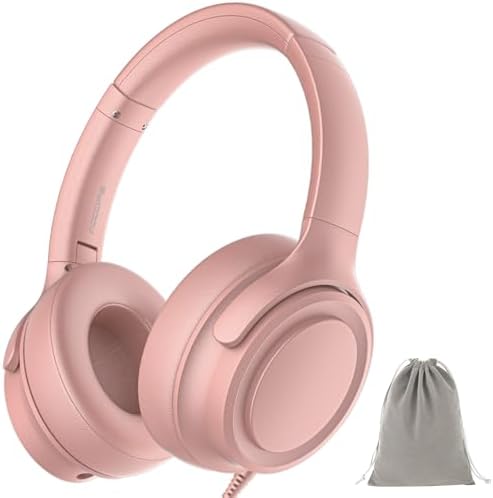 Experience Ultimate Sound Clarity with Stylish Purple USB C Wired Over-Ear Headphones – Immerse Yourself in Exceptional Hi-Fi Stereo Audio and Advanced Noise Isolation for Unmatched Comfort, Ideal for Music Aficionados and Professionals, Fully Compatible with USB C Devices