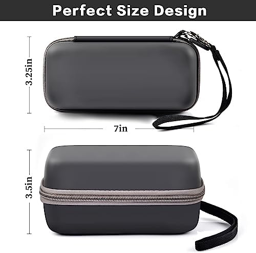Casmilee Premium Hard Shell Power Bank Case for Anker 737/735/736/717 USB-C Chargers – Compact & Stylish Travel Organizer for Ga N Prime Nano II AC Adapter – Efficient Foldable Design for On-the-Go Charging Solutions