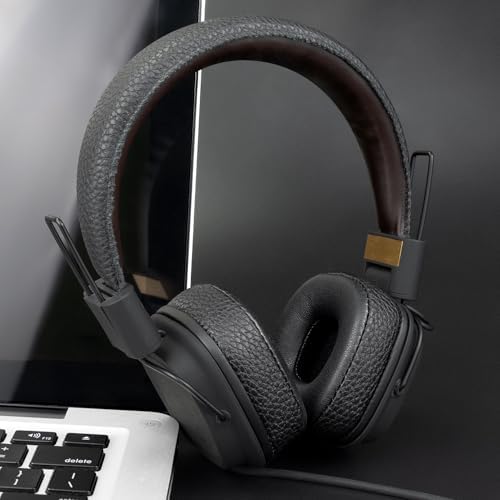 Upgrade Your Marshall Major Headphones with SOULWIT Dark Coffee Protein Leather Replacement Ear Pads – Unmatched Comfort and Sound Isolation for I/II/III/IV/V Models – Effortless Installation & Long-lasting Durability for Music Enthusiasts and Professionals