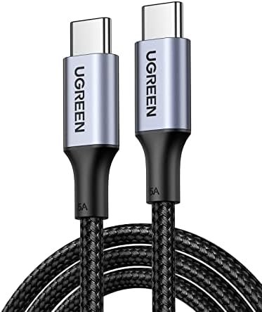 UGREEN 100 W USB C Fast Charging Cable – 10 FT High-Speed Durable Charger for i Phone 16, Mac Book Pro, and Samsung Galaxy S24/S23/S22 Ultra – Enhanced Compatibility for Efficient Power Delivery and Data Transfer